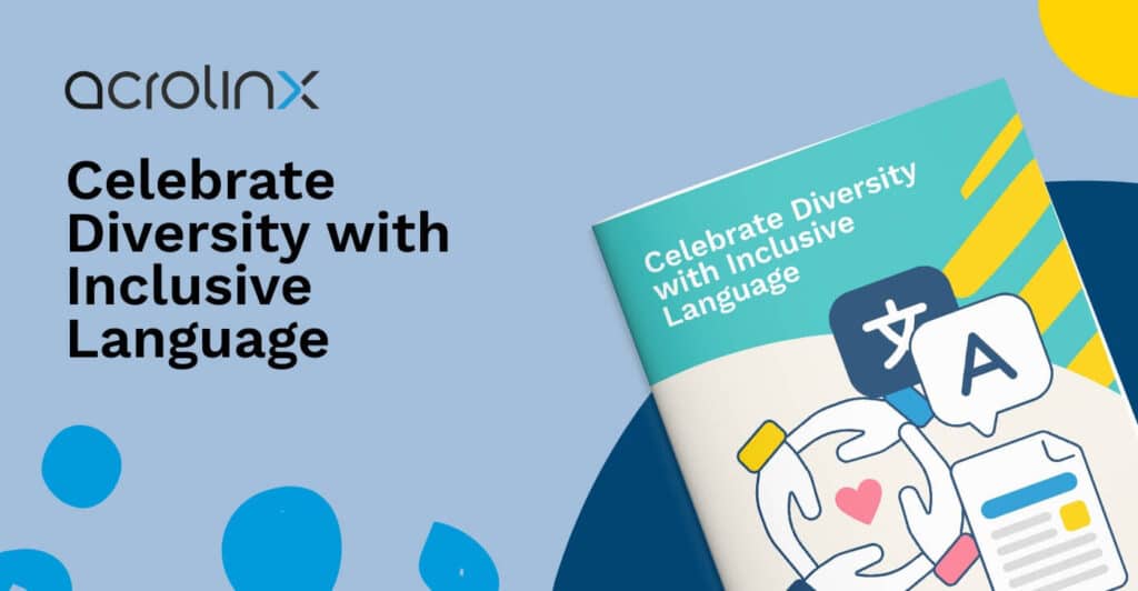 Celebrate diversity with inclusive language