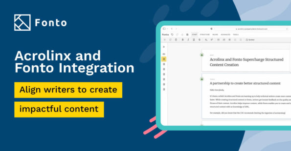 Acrolinx and fonto integration