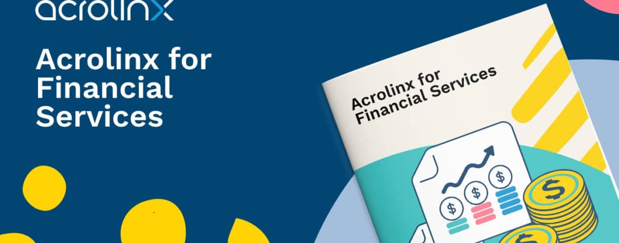 Acrolinx for financial services