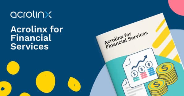 Acrolinx for financial services