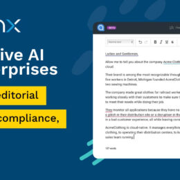 How enterprises can safely use generative ai with acrolinx
