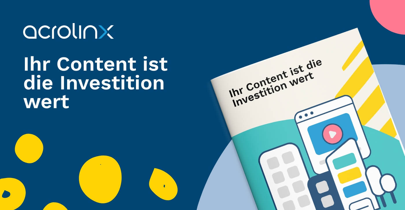 Ihr content ist die investition wert