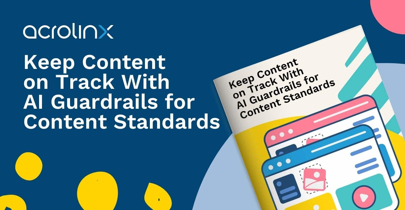 Keep Content on Track With AI Guardrails for Content Standards.